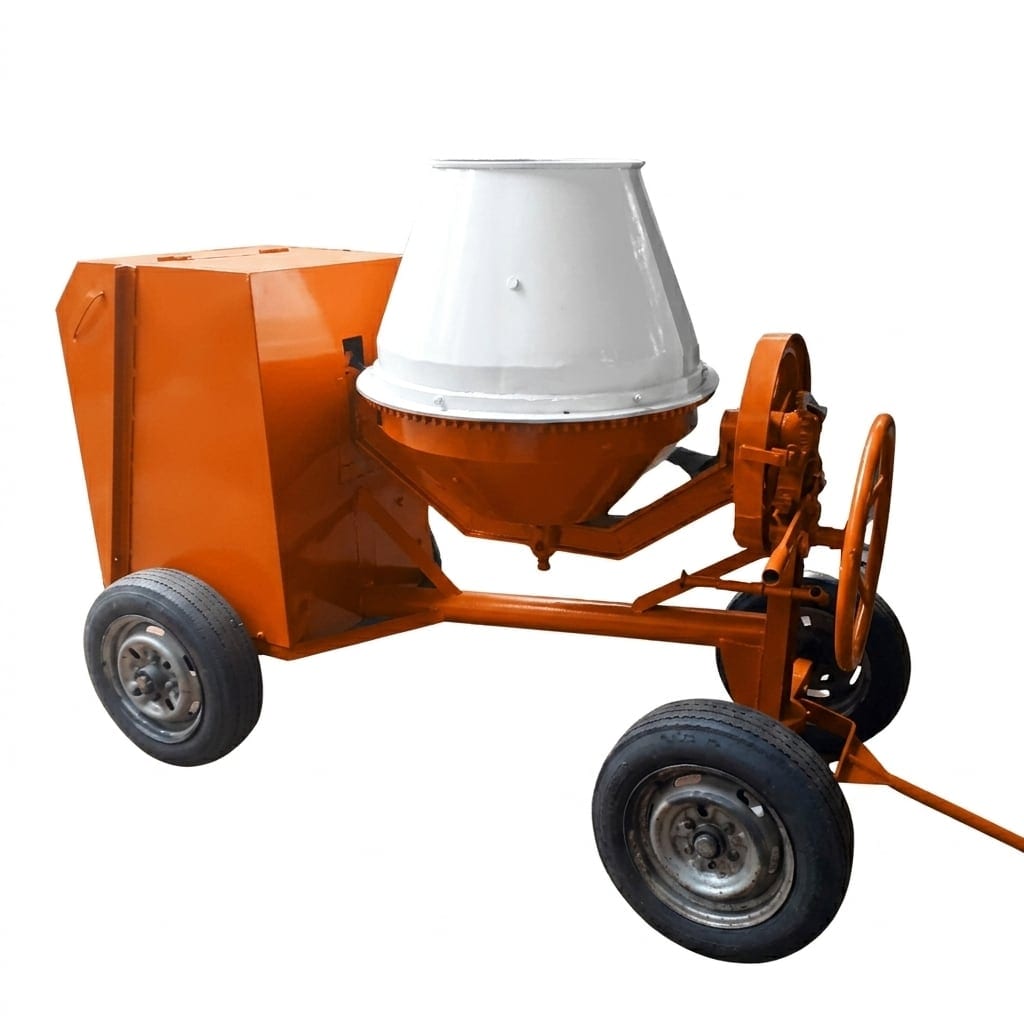 Half Bag Concrete Mixer Machine - Ambish Engineering Heavy Construction Machinery