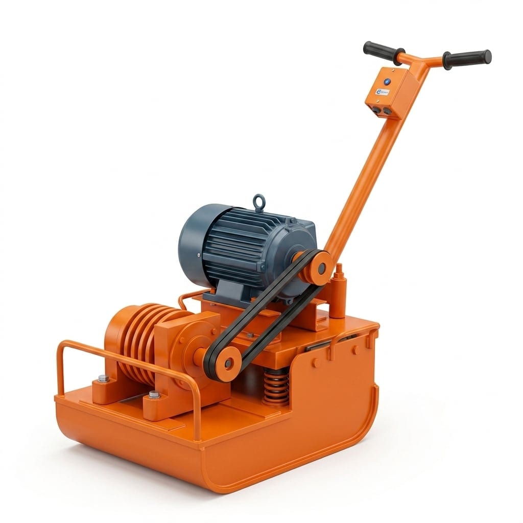 Vibratory Earth Plate Compactor - Ambish Engineering Heavy Construction Machinery