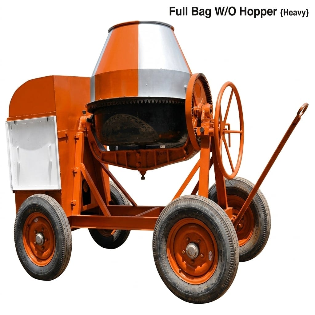 Concrete Mixer Machine Without Hopper - Ambish Engineering Heavy Construction Machinery
